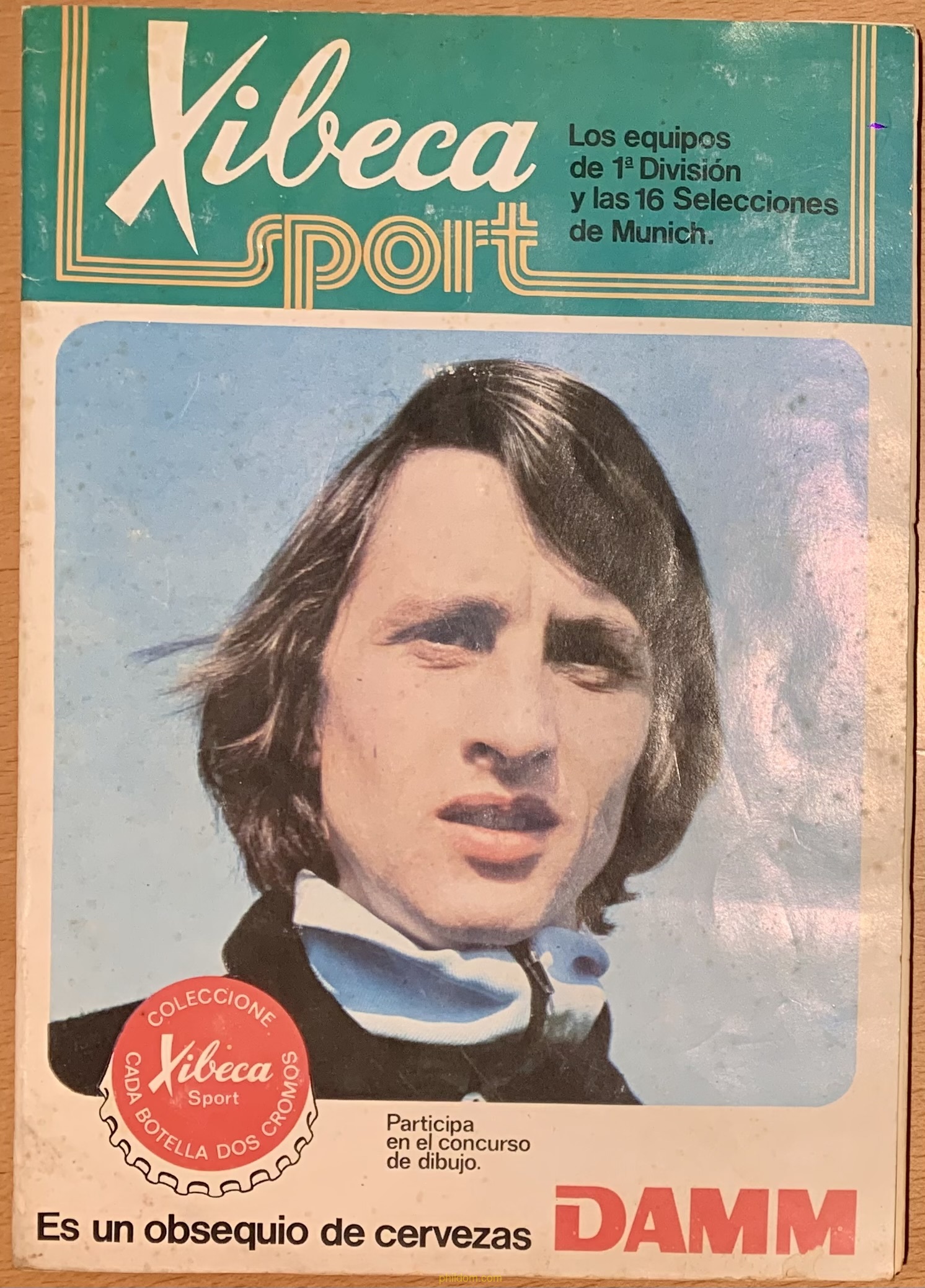 XIBECA SPORT, LOS EQUIPOS DE 1ª DIVISIÓN Y LAS 16 SELECCIONES DE MUNICH, 1973, DAMM. COMPLETO