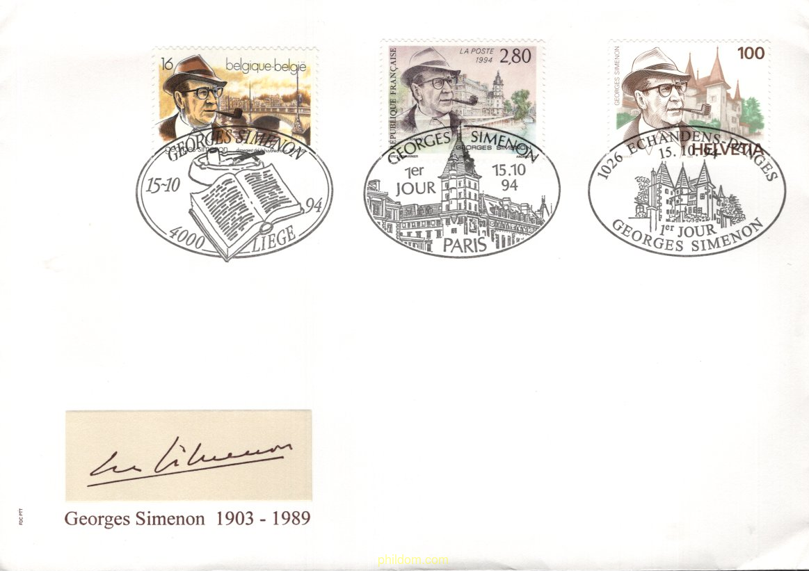 GEORGES SIMENON, ESCRITOR