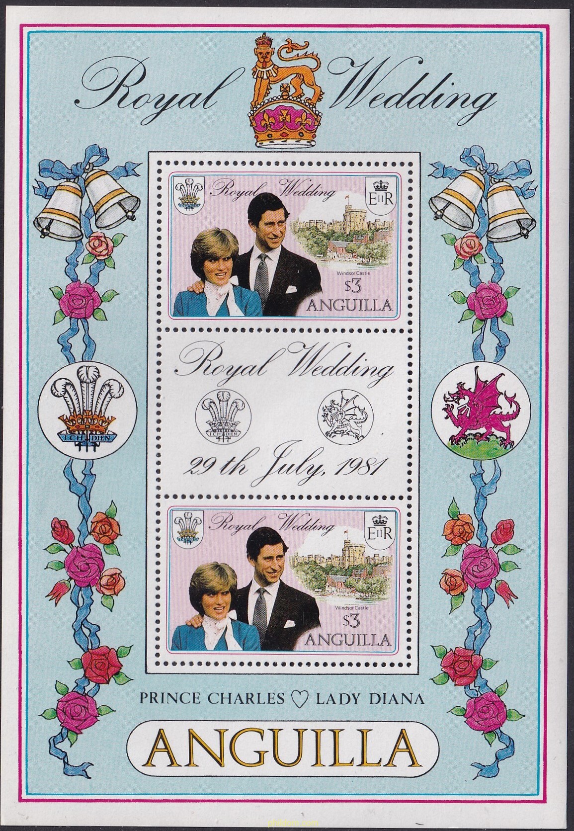 BODA DEL PRINCIPE CARLOS Y LADY DIANA SPENCER