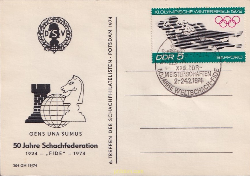 11 JUEGOS OLIMPICOS DE INVIERNO SAPPORO 1972