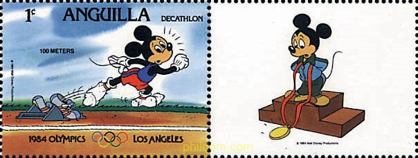 23 JUEGOS OLIMPICOS VERANO LOS ANGELES 1984