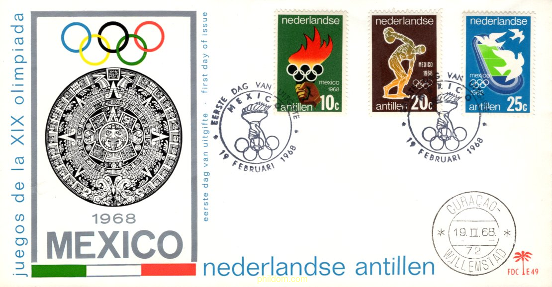 19 JUEGOS OLIMPICOS VERANO MEXICO 1968