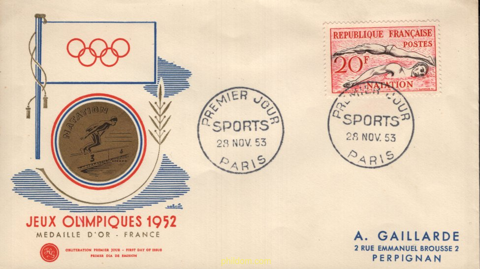 15 JUEGOS OLIMPICOS VERANO HELSINKI 1952