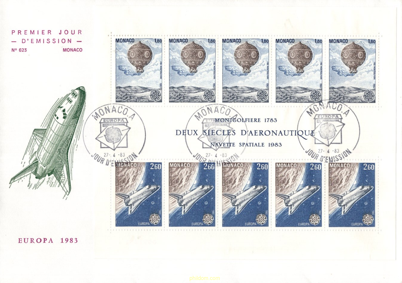 EUROPA CEPT. GRANDES OBRAS DE LA HUMANIDAD