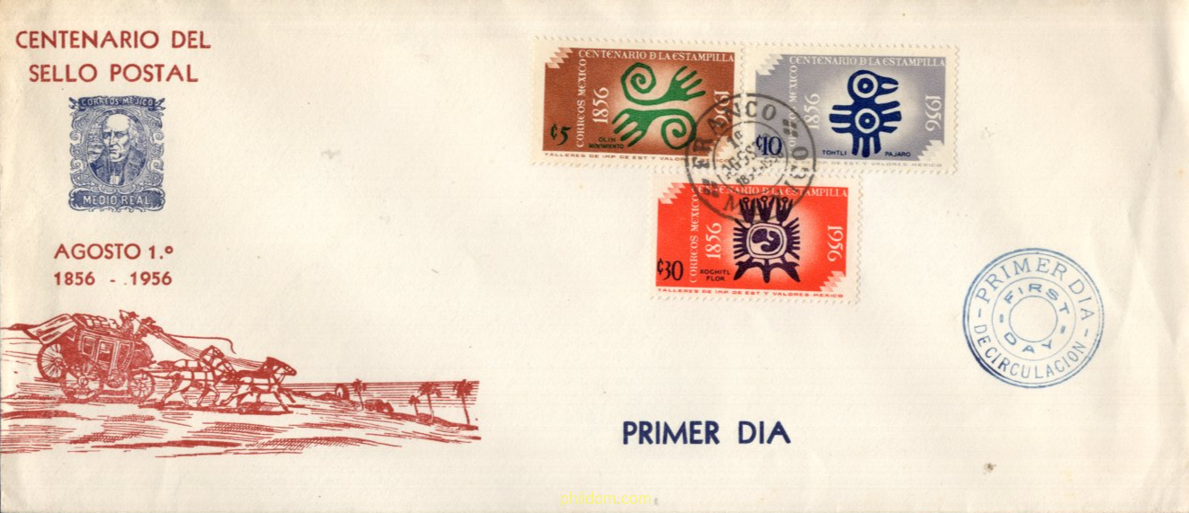 CENTENARIO DEL PRIMER SELLO DE MEXICO
