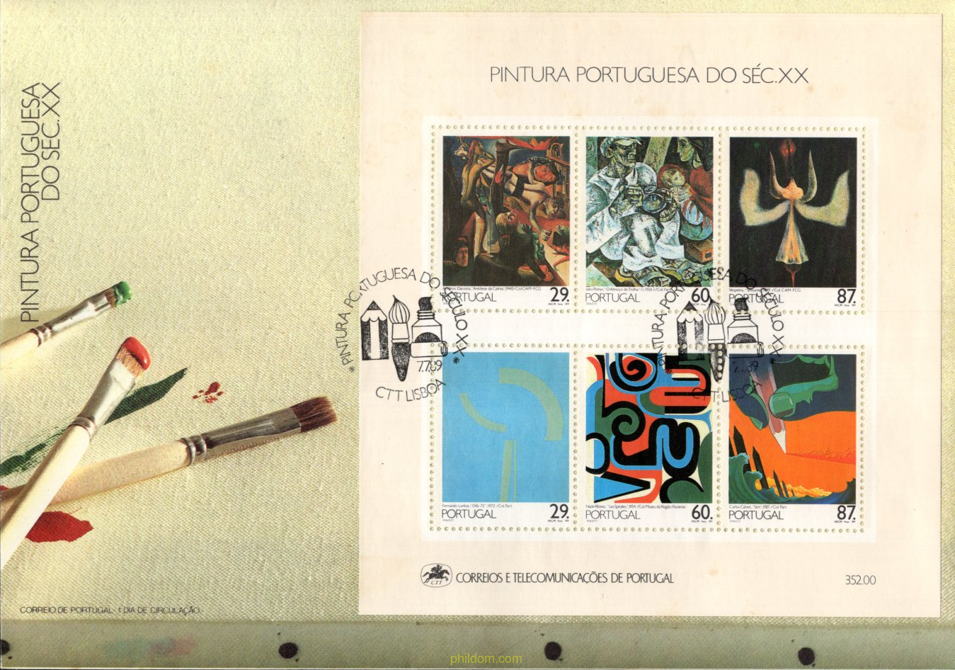 PINTURA PORTUGUESA DEL SIGLO XX