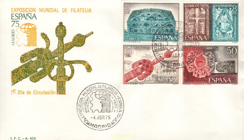 ESPAÑA 75. EXPOSICION FILATELICA INTERNACIONAL