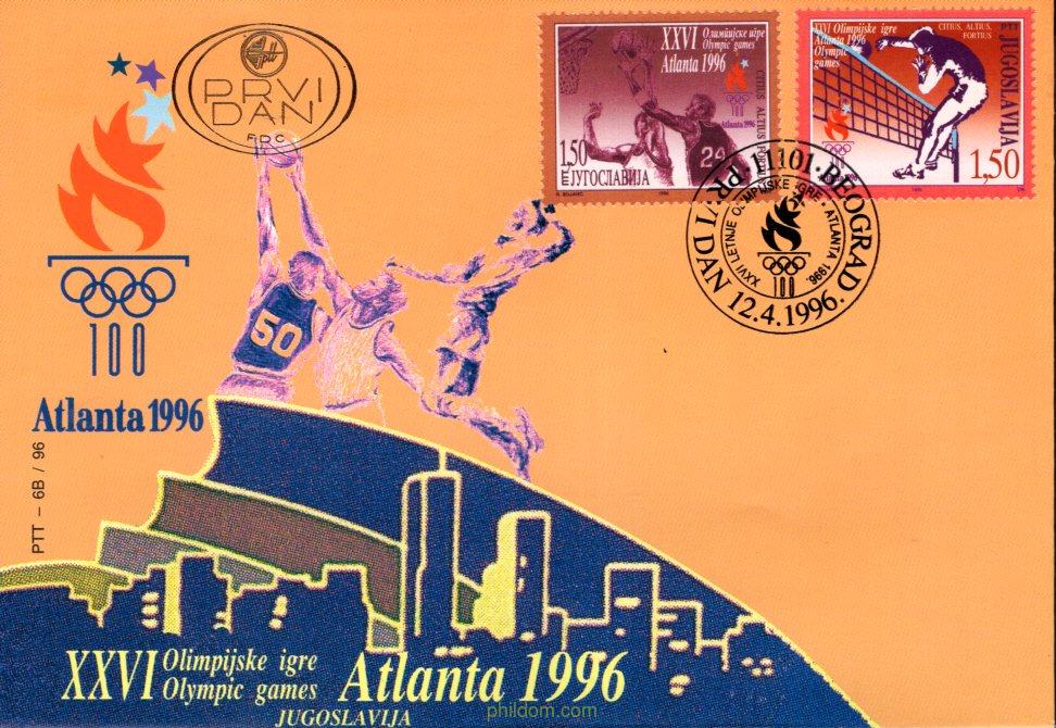 26 JUEGOS OLIMPICOS VERANO ATLANTA 1996