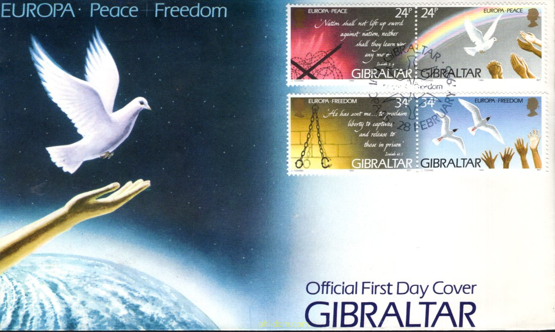 EUROPA CEPT. PAZ Y LIBERTAD
