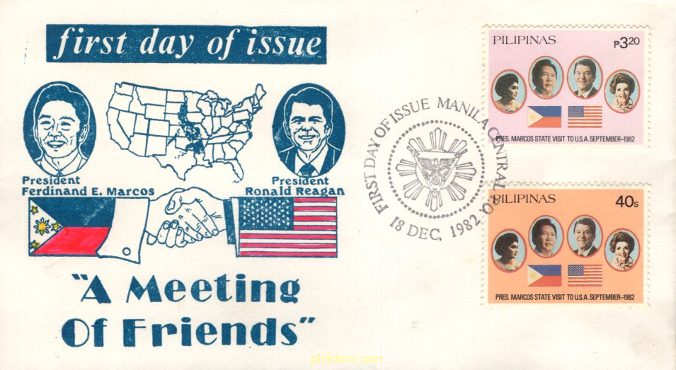 VISITA OFICIAL DEL PRESIDENTE MARCOS DE ESTADOS UNIDOS