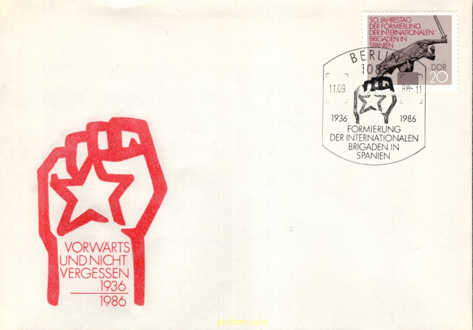 50 ANIVERSARIO DE LA CREACION DE LAS BRIGADAS INTERNACIONALES