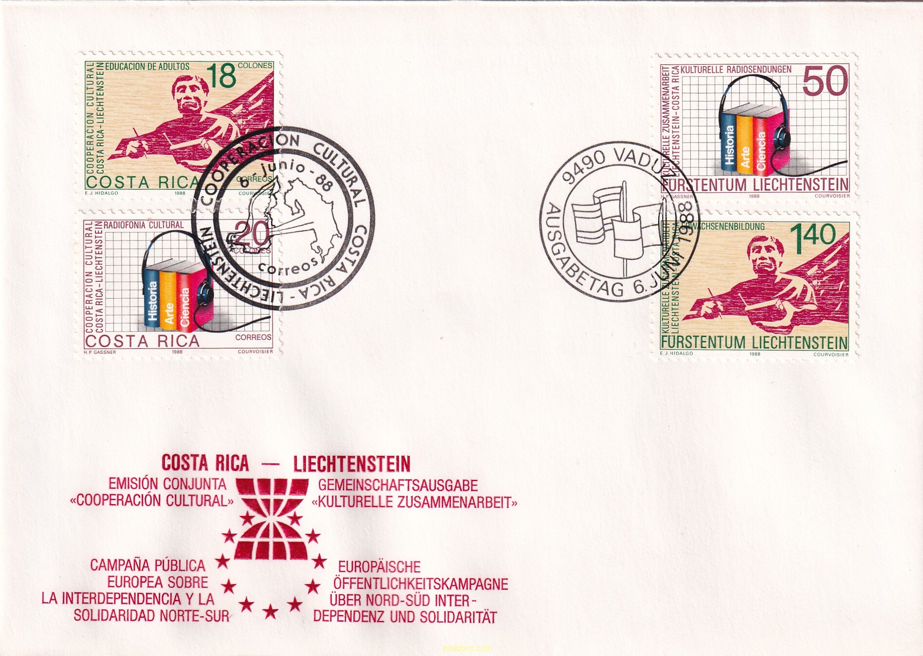 COOPERACION CULTURAL LIECHTENSTEIN-COSTA RICA
