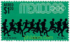 19 JUEGOS OLIMPICOS VERANO MEXICO 1968