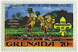 75 ANIVERSARIO DEL ESCULTISMO Y 125 ANIVERSARIO DE LORD BADEN-POWELL