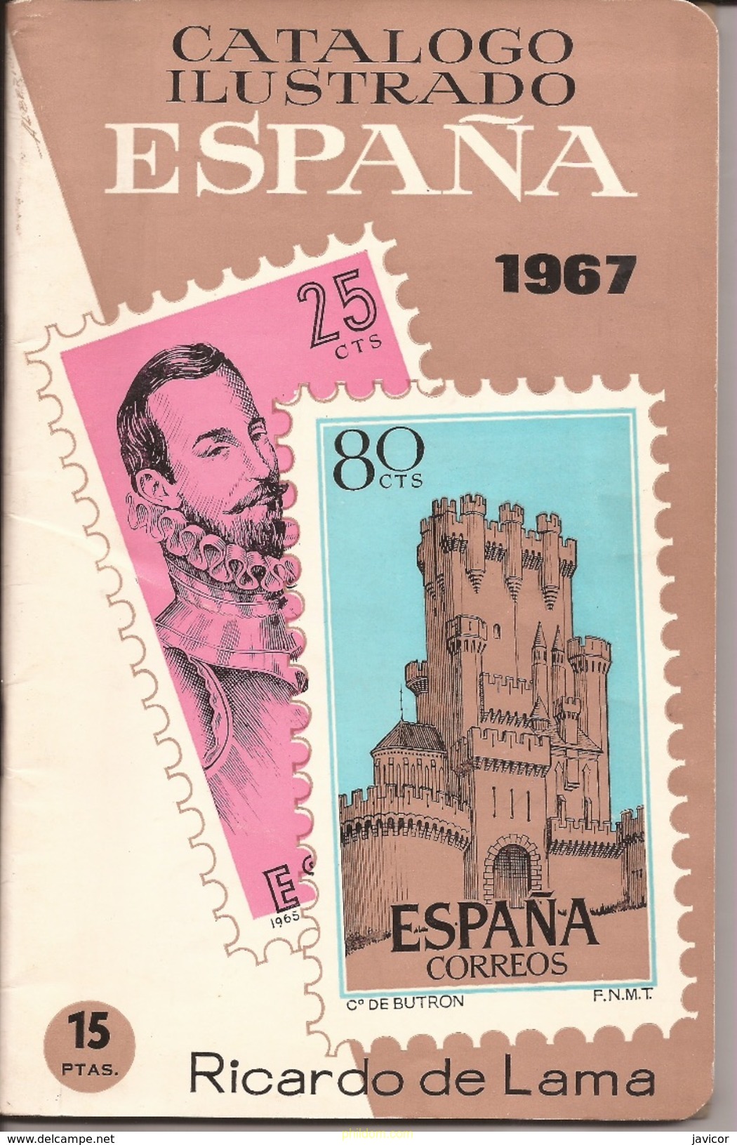 Catalogo ilustrado España 1967 de Ricardo de Lama