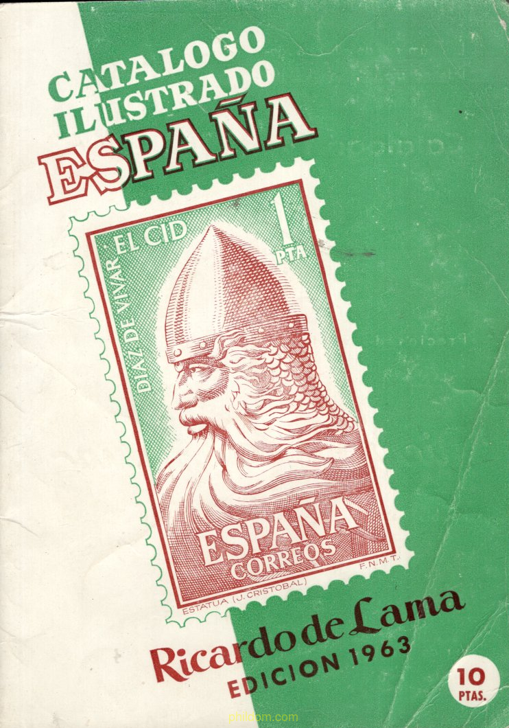Catalogo ilustrado España 1963 de Ricardo de Lama
