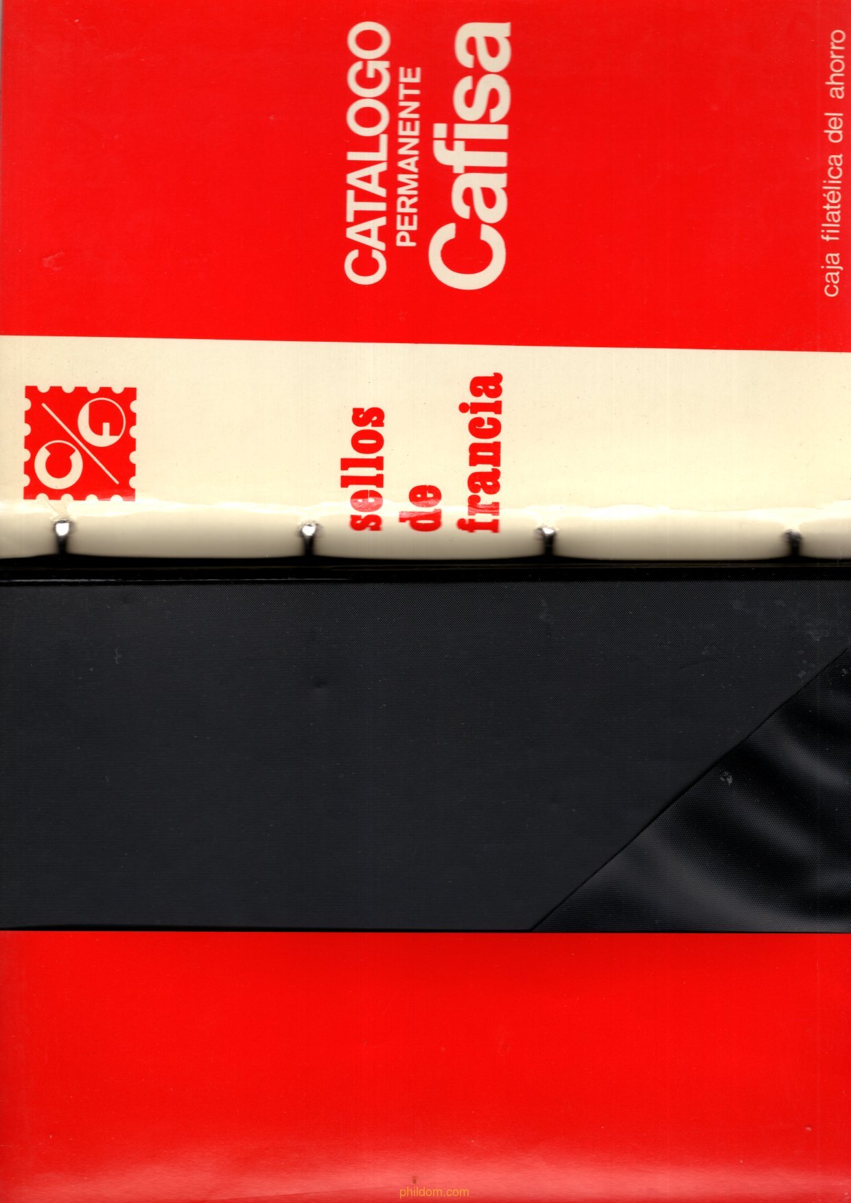 Catálogo permanente Cafisa Sellos de Francia - 1972