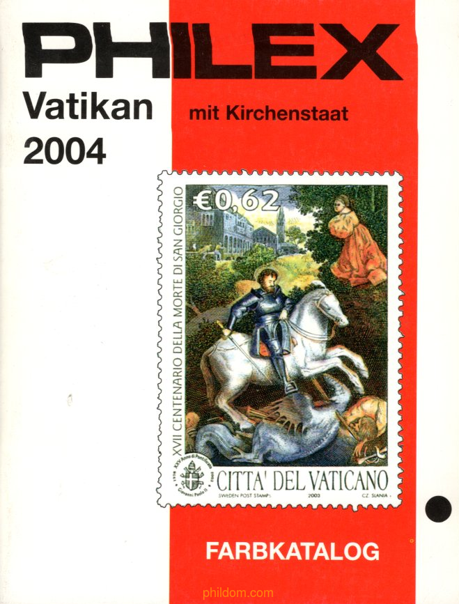 Philex Vatikan mit kirchenstaat 2004