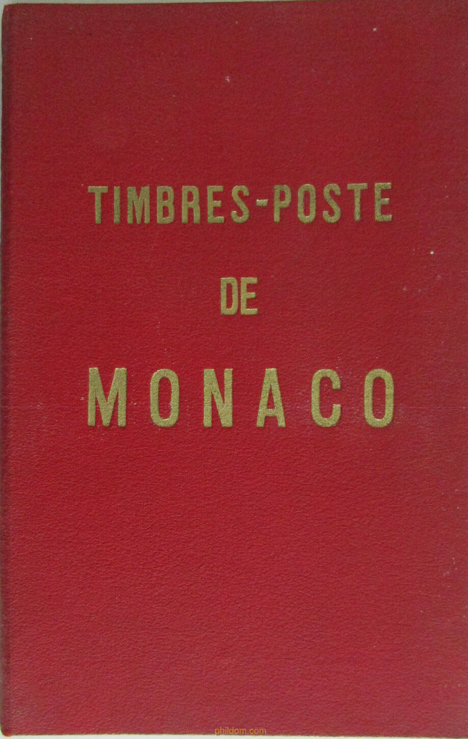 Catalogue spécialisé des Timbres de Monaco 1959