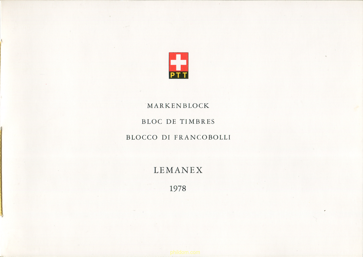 LEMANEX 78. EXPOSICION FILATELICA INTERNACIONAL