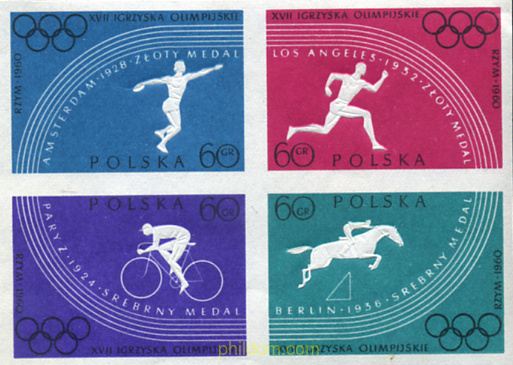 17 JUEGOS OLIMPICOS VERANO ROMA 1960