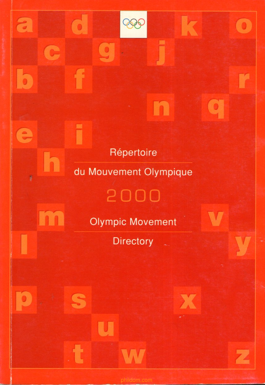 Répertoire du mouvement Olympique 2000 Olympic movement directory
