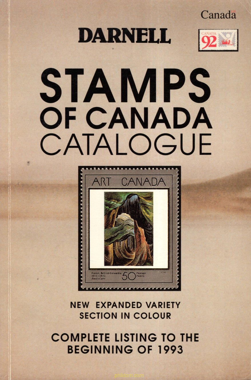 Darnell Stamps of Canada Catalogue 1993