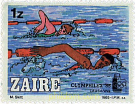 OLYMPHILEX 85. EXPOSICION INTERNACIONAL DE FILATELICA OLIMPICA