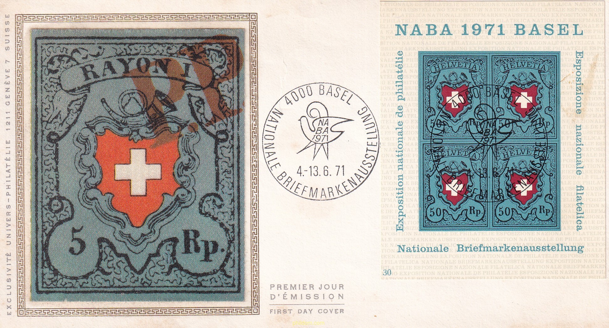 NABA 71. EXPOSICION FILATELICA NACIONAL