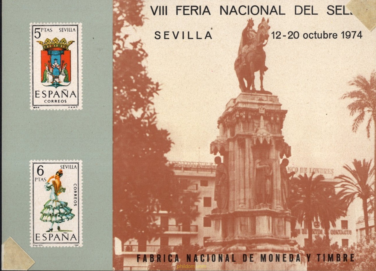 VIII FERIA NACIONAL DEL SELLOS - SEVILLA