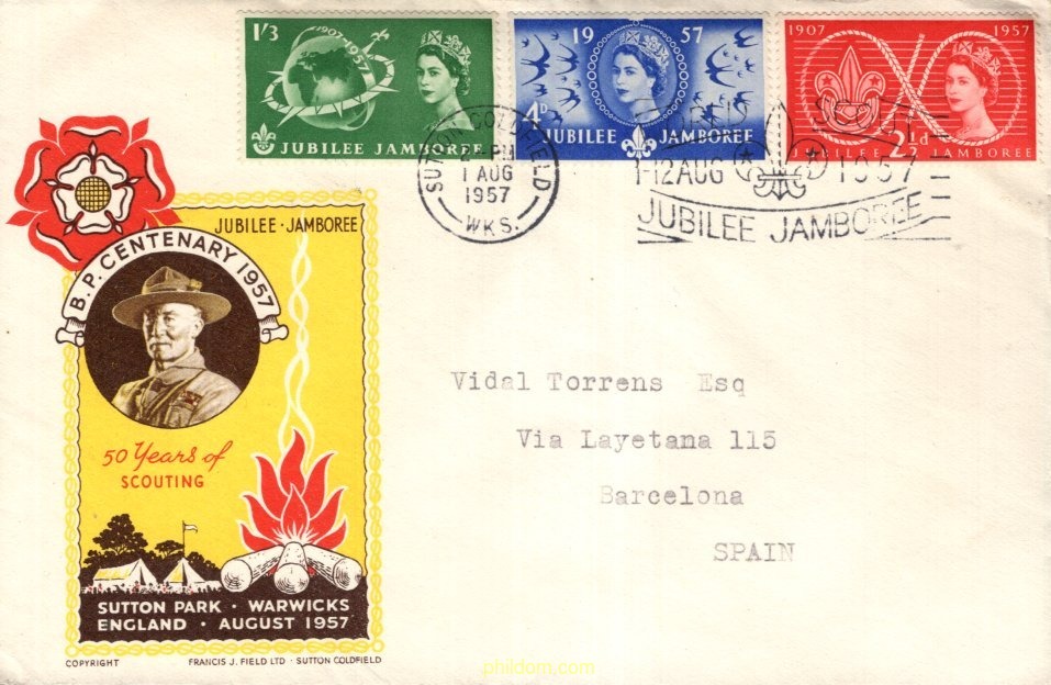 CENTENARIO DE LORD BADEN-POWELL Y 50 ANIVERSARIO DEL ESCULTISMO