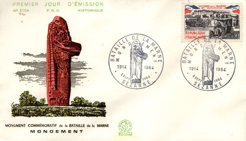 50 ANIVERSARIO DE LA VICTORIA DE LA MARNE