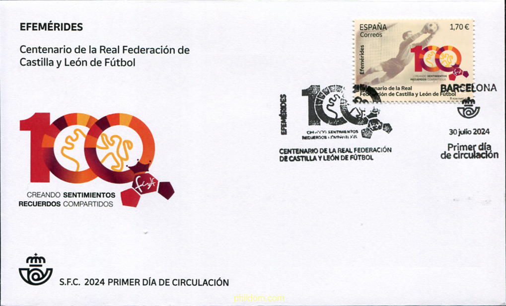 CENTENARIO DE LA REAL FEDERACIóN DE CASTILLA Y LEóN DE FúTBOL.
