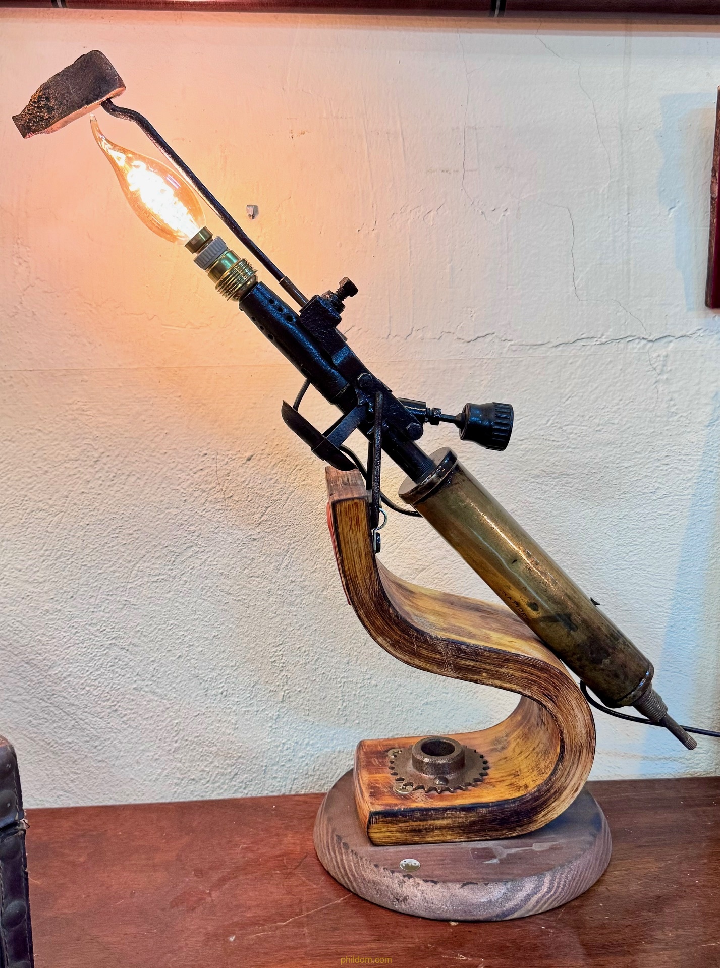 LAMPARA SOLDADOR DE GASOLINA 50cm alto - Num.69