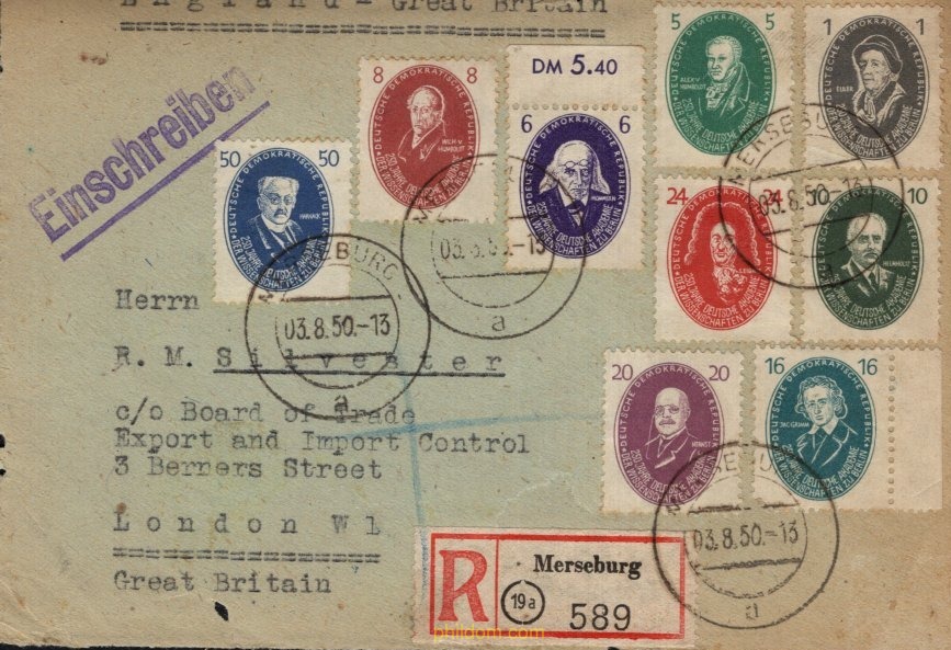 250 ANIVERSARIO DE LA FUNDACION DE LA ACADEMIA DE LAS CIENCIAS DE BERLIN