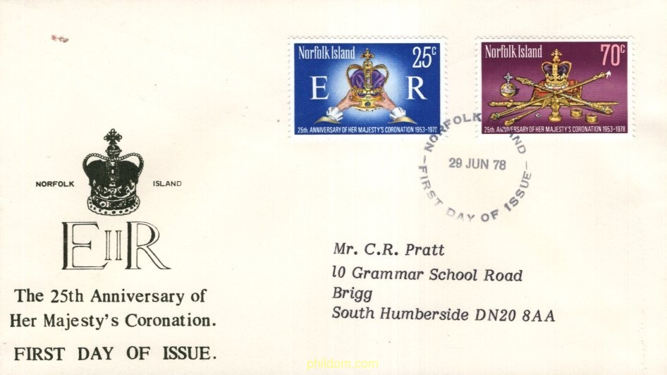 25 ANIVERSARIO DE LA CORONACION DE ISABEL II