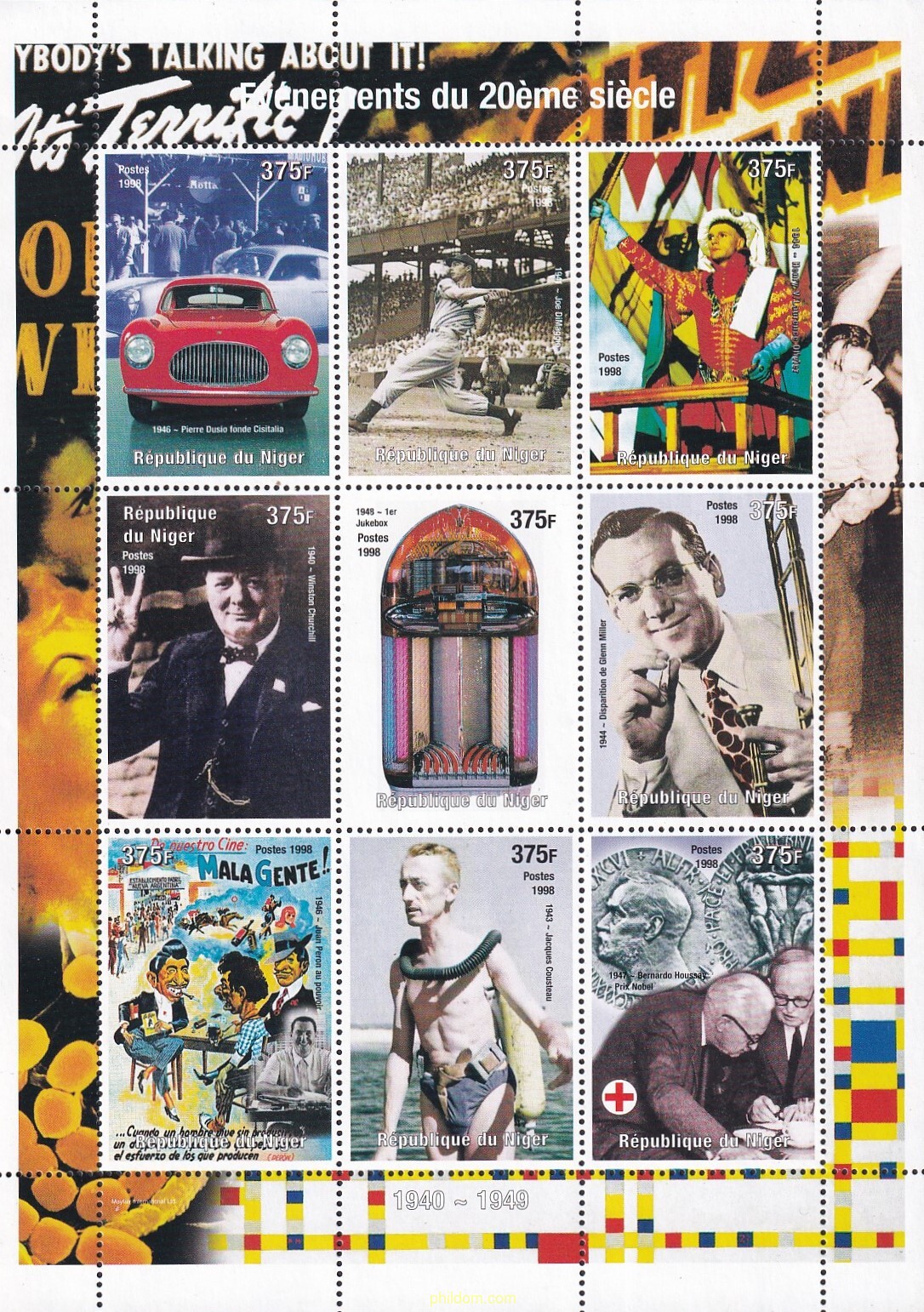 ACONTECIMIENTOS DEL SIGLO XX - 1940/1949