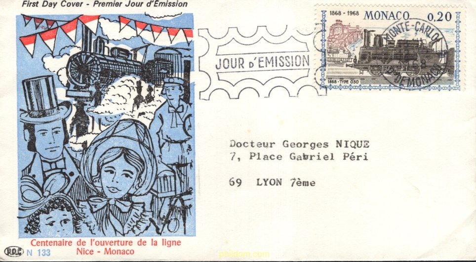 CENTENARIO DEL ENLACE FERROVIARIO CON NIZA