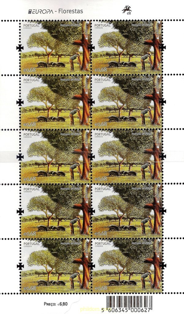 EUROPA CEPT 2011 - AÑO INTERNACIONAL DE LOS BOSQUES