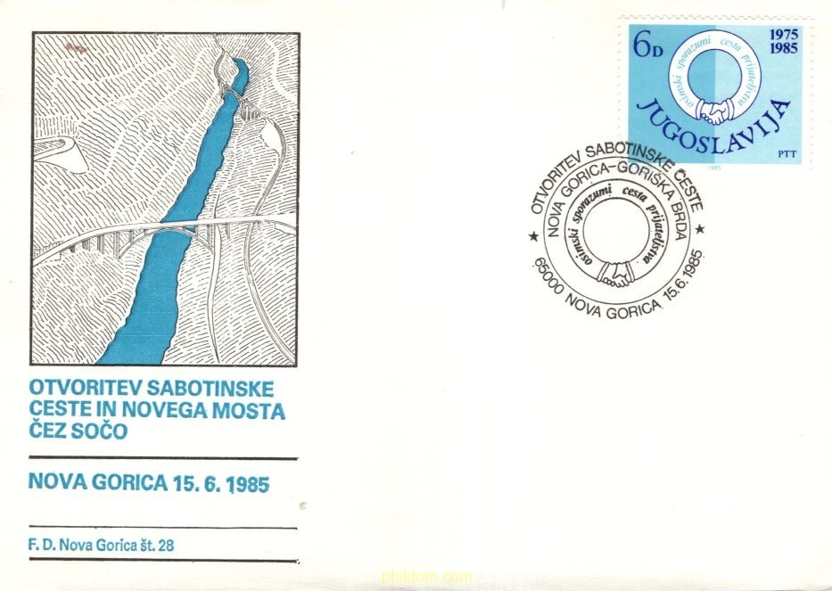 10 ANIVERSARIO DE LOS ACUERDOD DE COPERACION ITALIA-YUGOSLAVIA