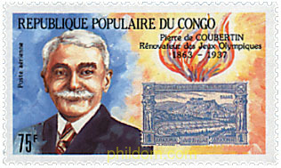 50 ANIVERSARIO DE LA MUERTE DE PIERRE DE COUBERTIN