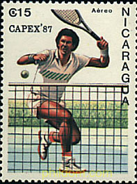 CAPEX 87. EXPOSICION FILATELICA INTERNACIONAL. TENIS