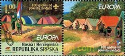 EUROPA CEPT. 100 AÑOS DE ESCULTISMO