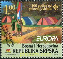EUROPA CEPT. 100 AÑOS DE ESCULTISMO
