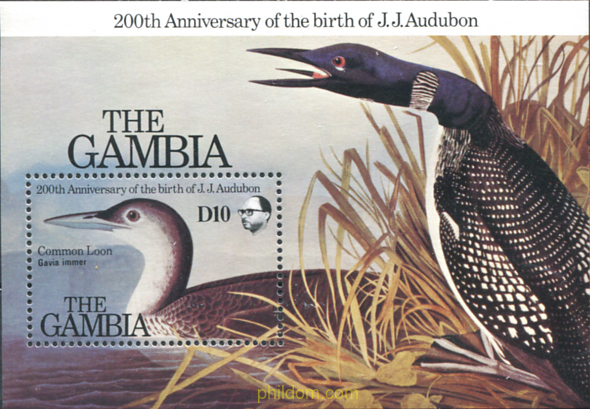 BICENTENARIO DEL NACIMIENTO DEL ORNITOLOGO J.J. AUDUBON