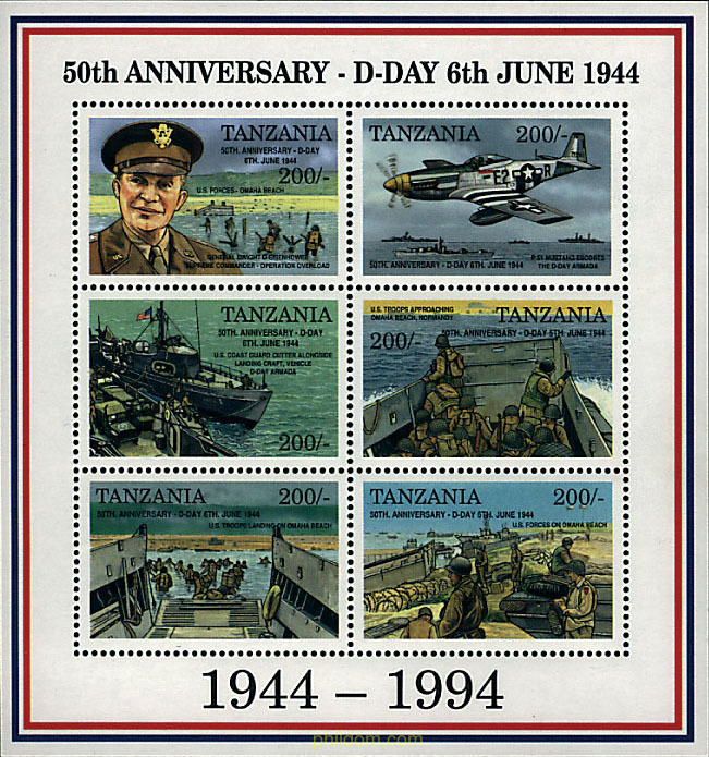 50 ANIVERSARIO DEL DESEMBARCO DE NORMANDIA