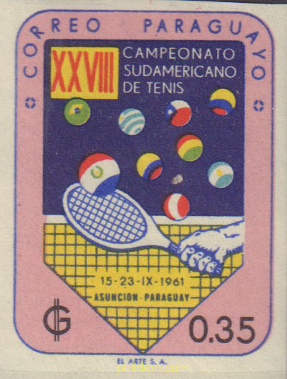 CAMPEONATO SUDAMERICANO DE TENIS EN ASUNCION
