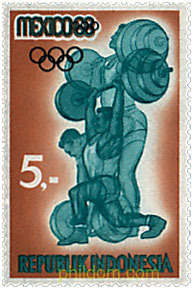 19 JUEGOS OLIMPICOS VERANO MEXICO 1968