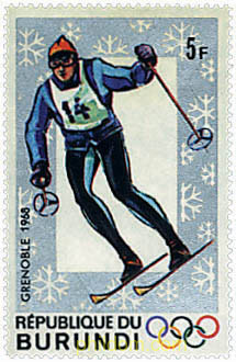 10 JUEGOS OLIMPICOS INVIERNO GRENOBLE 1968