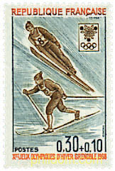 10 JUEGOS OLIMPICOS INVIERNO GRENOBLE 1968